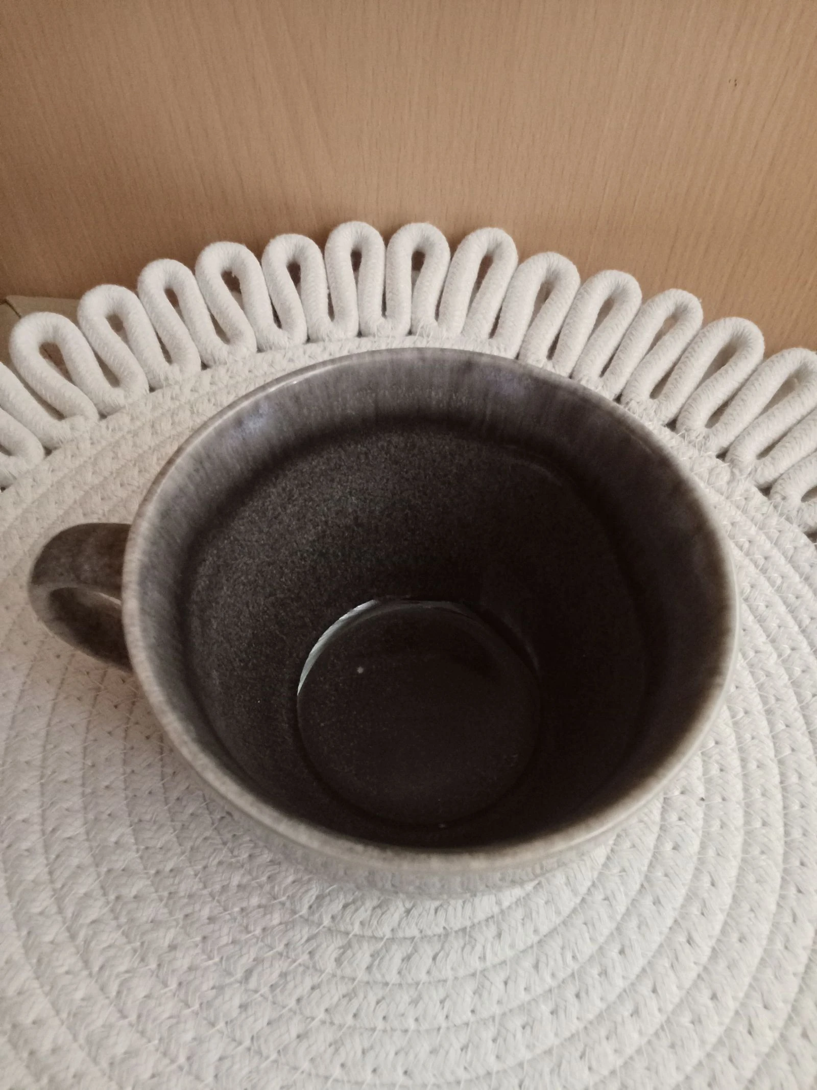 Taza cinza Santa Clara nova com etiquetas de cerâmica – photo 4